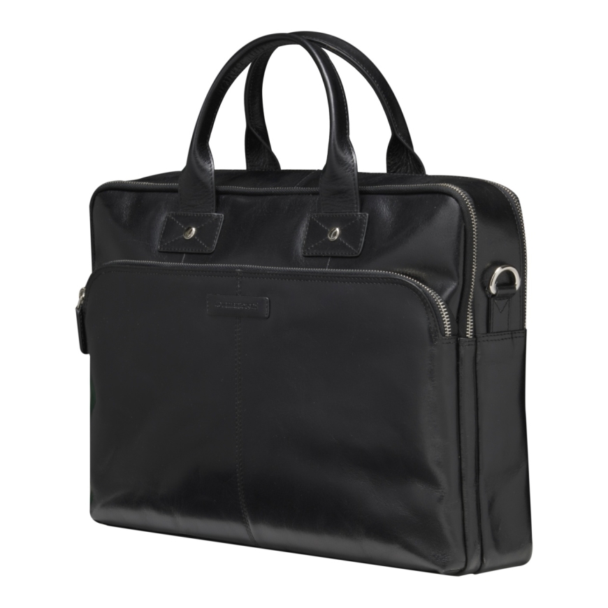 dbramante1928 Kronborg 40,6 cm (16") Портфель Черный – 5