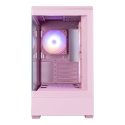 Zalman P30 V2, mATX Mini Tower -kotelovaihdin, 3 x 120 mm ARGB -tuulettimet, Vaaleanpunainen