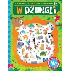 Aksjomat Книжка активации в джунглях с наклейками 3D 41956