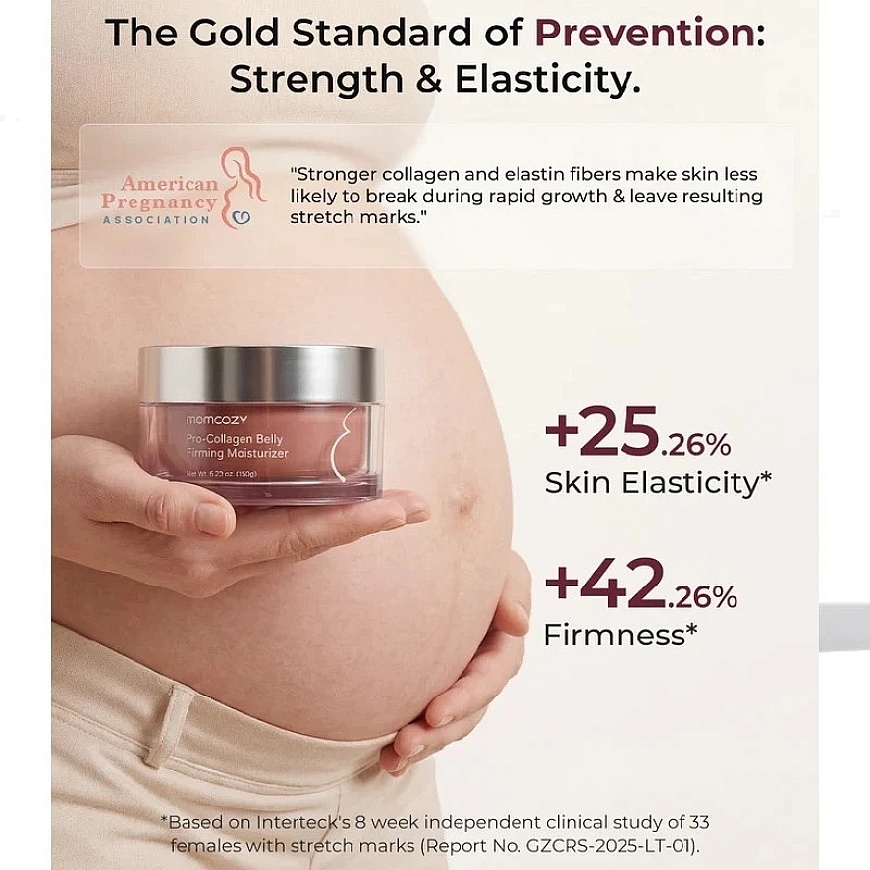 Momcozy Pro-Collagen Firming Belly Skin Cream, 150 g – 3