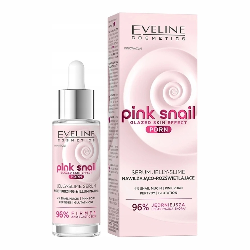 Eveline Cosmetics Eveline EVELINE Pink SNAIL Moisturizing Illuminating 30ml