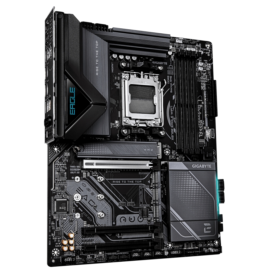 GIGABYTE X870E EAGLE WIFI7 AMD X870E AM5 pieslēgvieta ATX – 3