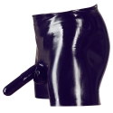 Late X Men's Latex Briefs Black L Late X Men's Latex Briefs Black L