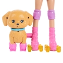 Barbie Pets Skate and Run Pup Blonde Doll with Puppy, Skates, and Accessories Barbie Pets Skate and Run Pup Blonde Doll with Puppy, Skates, and Accessories