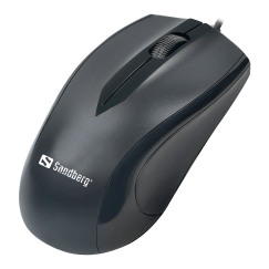 Sandberg 631-01 hiir Kontor Parempoolne USB tüüp A Optiline 1200 DPI