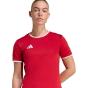 Moteriški marškinėliai adidas Entrada 26 Jersey raudona JZ2490 (S) Moteriški marškinėliai adidas Entrada 26 Jersey raudona JZ2490 (S)