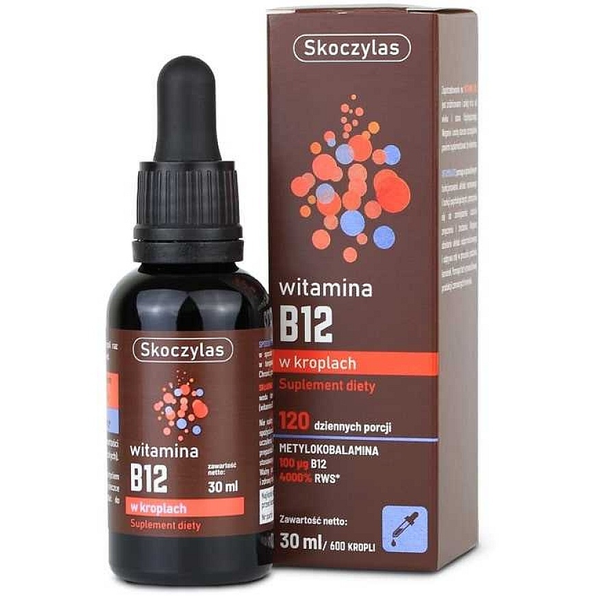 Skoczylas Vitamino B12 toidulisand tilgad 30ml