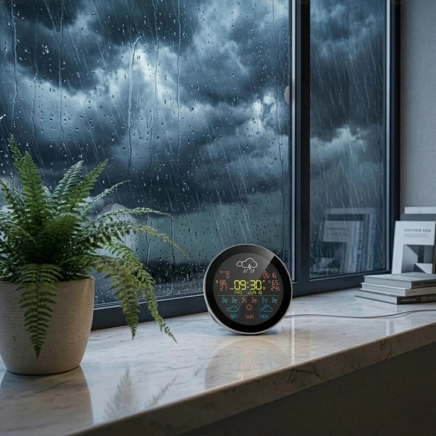Laika stacija TESLA Device MS360 ar Wi-Fi sensoru – 3