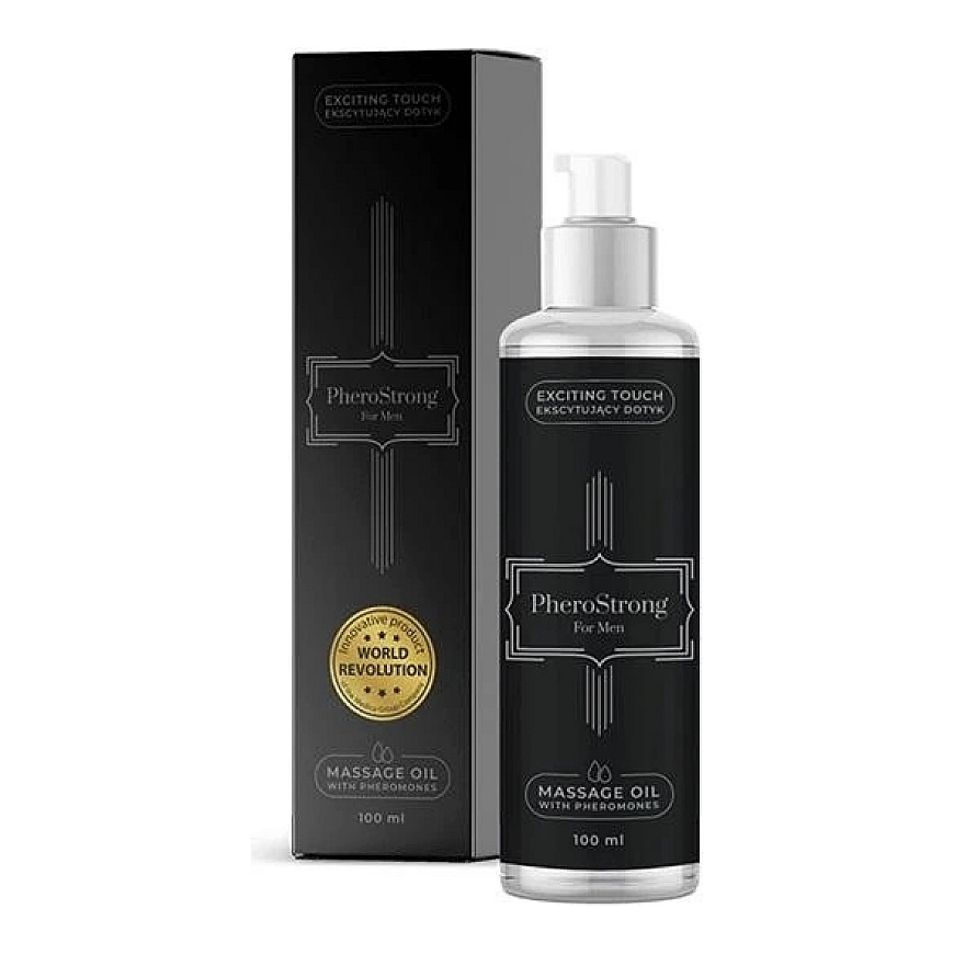 Pherostrong Vīriešiem Masāžas eļļa ar feromoniem 100ml