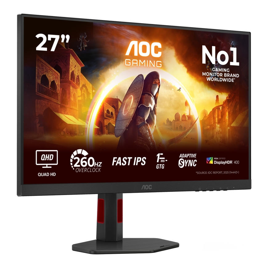 AOC G4 Q27G4ZR монитор для ПК 68,6 cm (27") 2560 x 1440 пикселей Quad HD LED Черный, Красный – 2