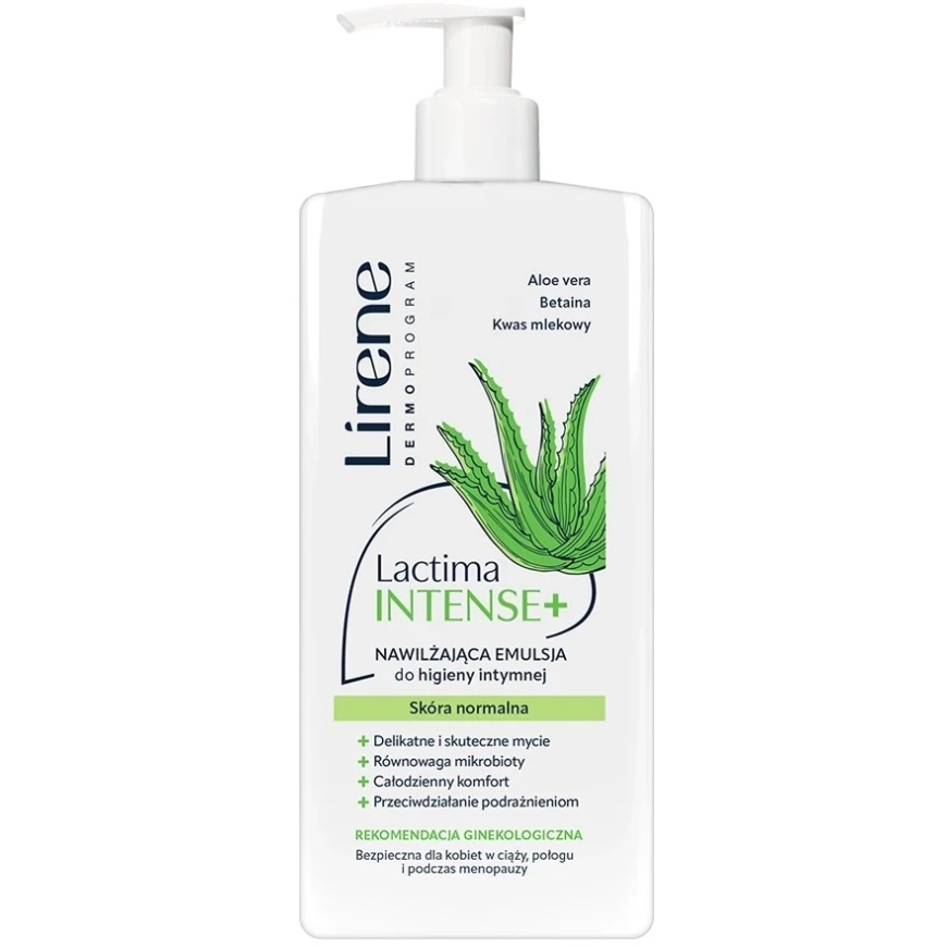AA Lirene Lactima Intense+ moisturizing emulsion for intimate hygiene 300 ml