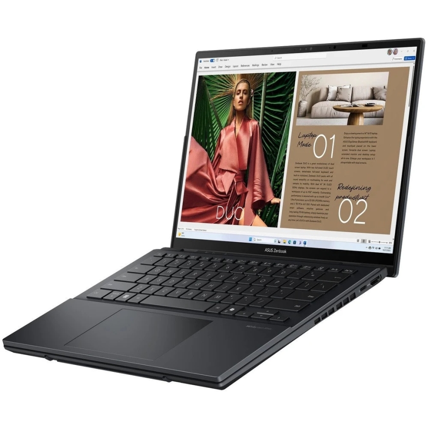 ASUS Zenbook Duo 14 OLED Laptop Gray – 4