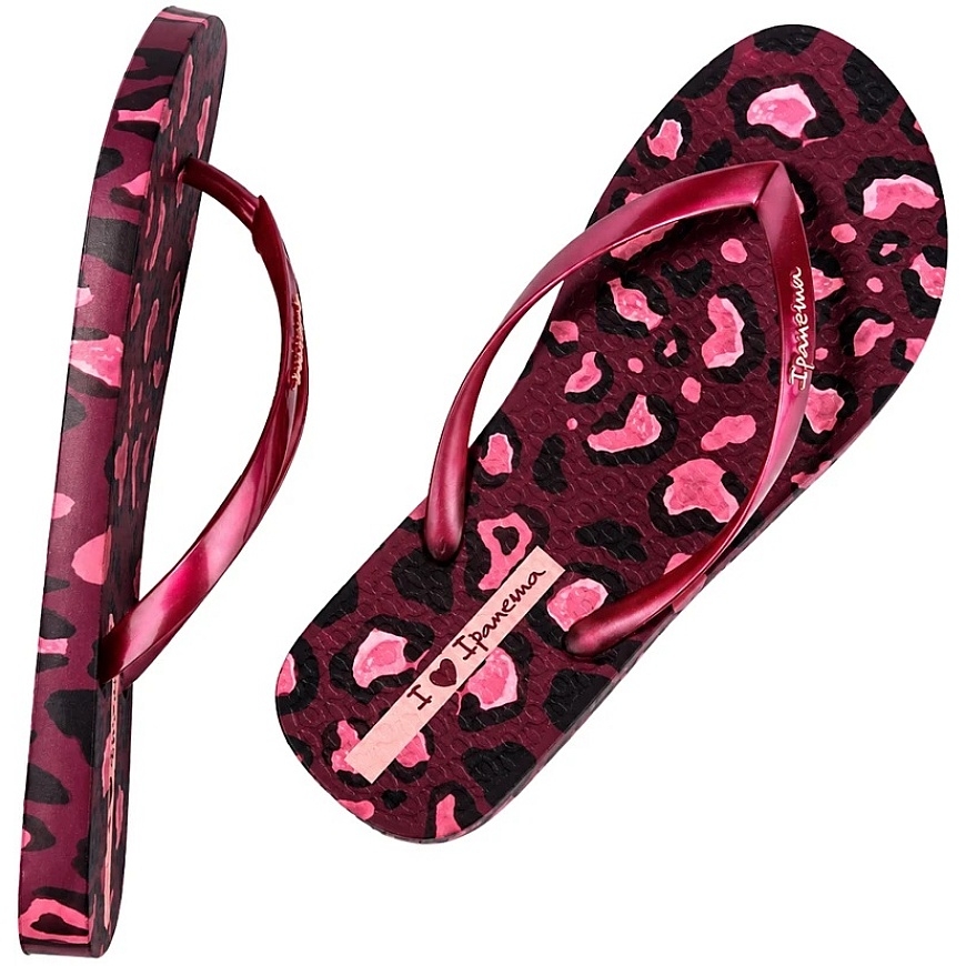 Naisten tossut Ipanema Animal Print vaaleanpunaiset 83846-BP657 (40) – 3