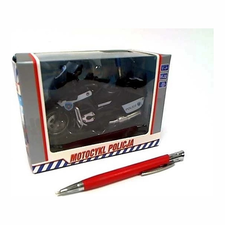 HKG Hipo Police motorcycle 13cm motorized light, sound M1217U – 2