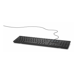 DELL KB216 klaviatuur Universaalne USB QWERTY Briti inglise keel Must