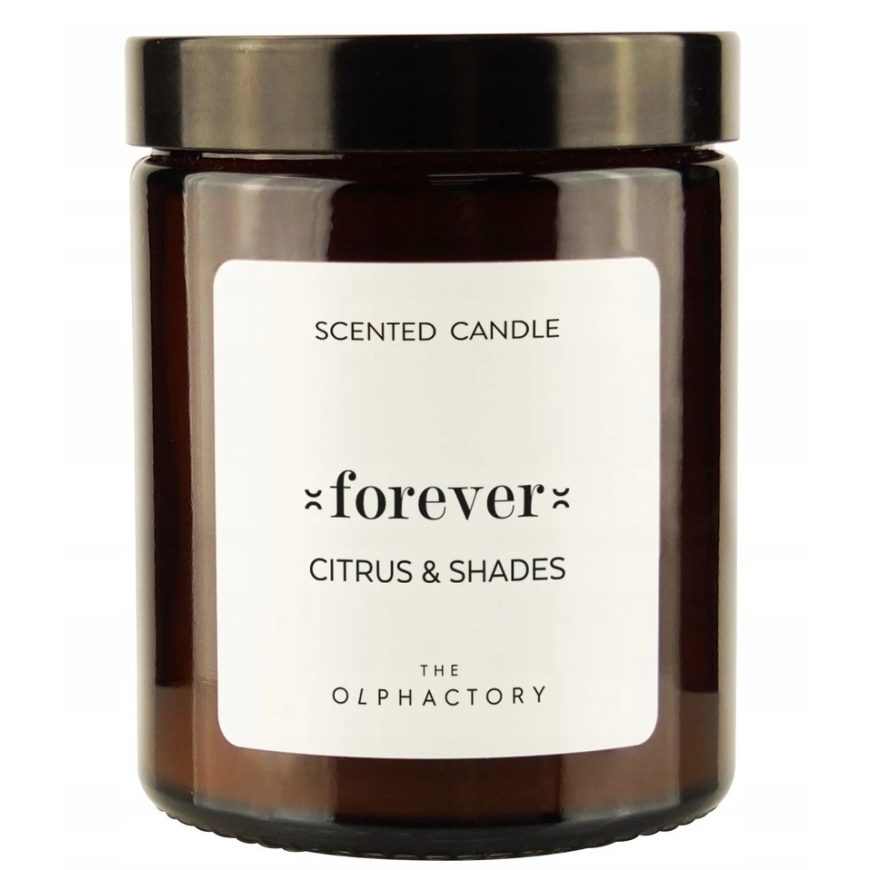 The Olphactory Forever Citrus & Shades Citrus kvapų žvakė, 135 g – 2