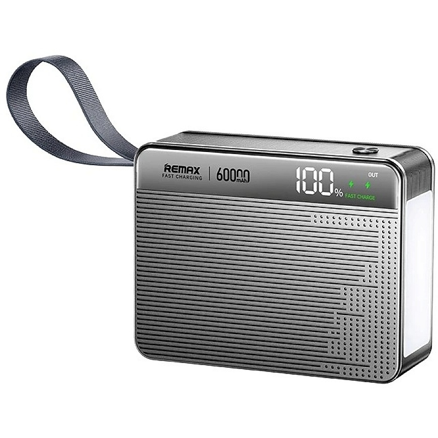 Ulkoakku Power Bank Remax FP-5 27W 60000mAh harmaa