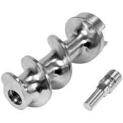 Yato Meat Grinder Auger Shaft, Stainless Steel, Spare Part