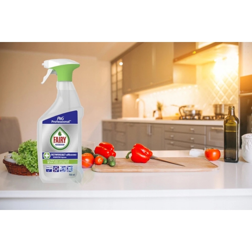 Fairy PROFESSIONAL Fat Remover and Disinfectant, 750ml – 2