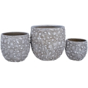 Home4You Ziedu pods "SUNNY SHELL", D44,5 x H41 cm, smilšu krāsa Home4You Ziedu pods "SUNNY SHELL", D44,5 x H41 cm, smilšu krāsa