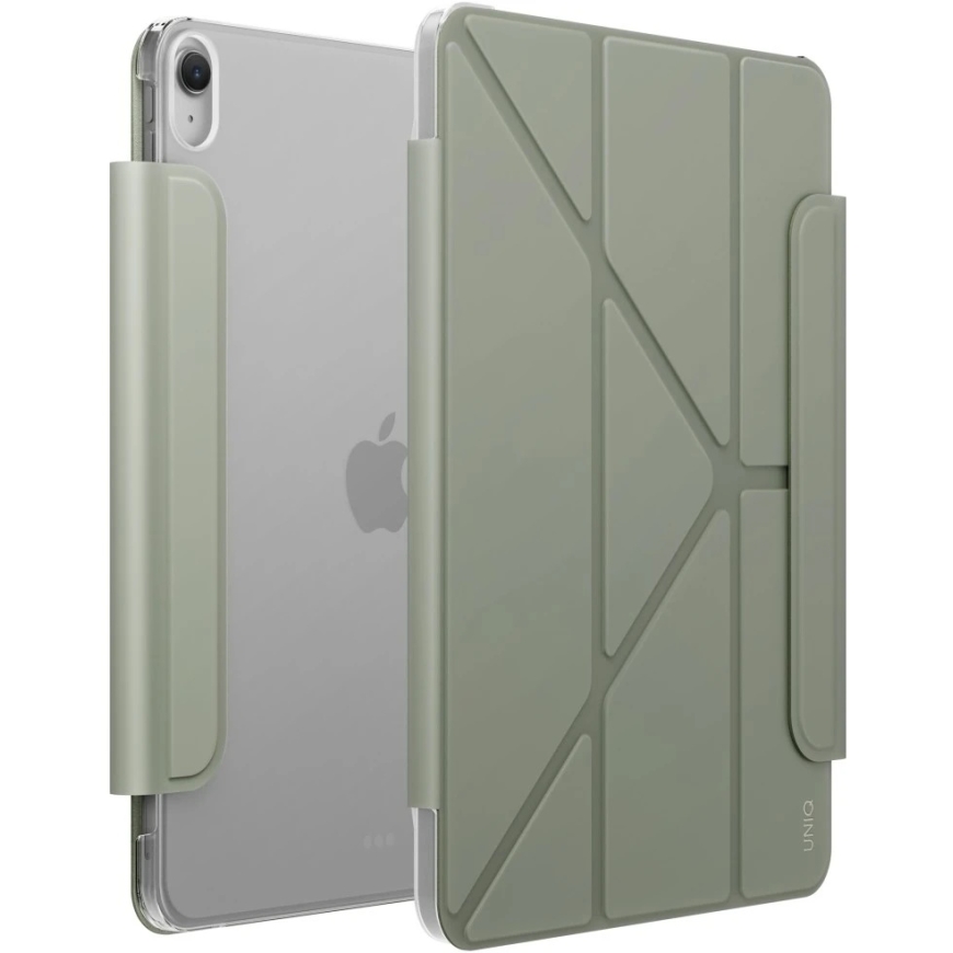 Чехол UNIQ Camden Lite для iPad 11" A16 (2025) / iPad 10.9" 10-го поколения (2022), зеленого цвета – 3