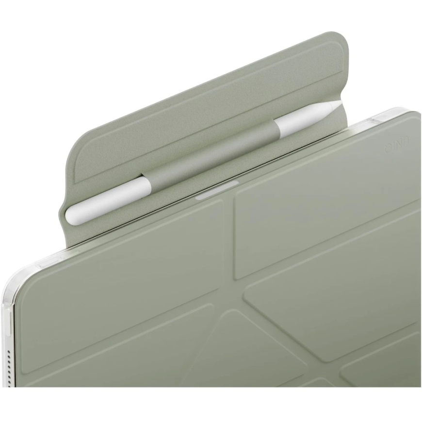 UNIQ Camden Lite -kotelo iPad 11" A16 (2025) / iPad 10.9" 10. sukupolvi (2022), vihreä väri – 5
