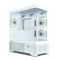 Zalman CHRONIX V2, ATX vidutinio bokšto kompiuterio korpusas, 3 x 120mm ARGB ventiliatoriai, balta Zalman CHRONIX V2, ATX vidutinio bokšto kompiuterio korpusas, 3 x 120mm ARGB ventiliatoriai, balta