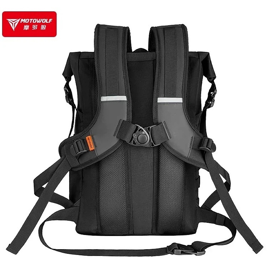 MotoWolf Army Backpack Green MDL0716AG, waterproof – 2