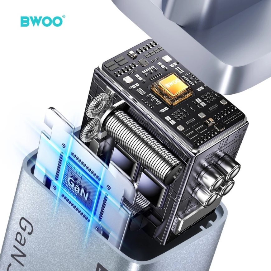 Canyon BWOO BO-CDA237 wall charger 1xUSB-A + 1xUSB-C 3A PD 30W + QC 18W gray with PPS – 4