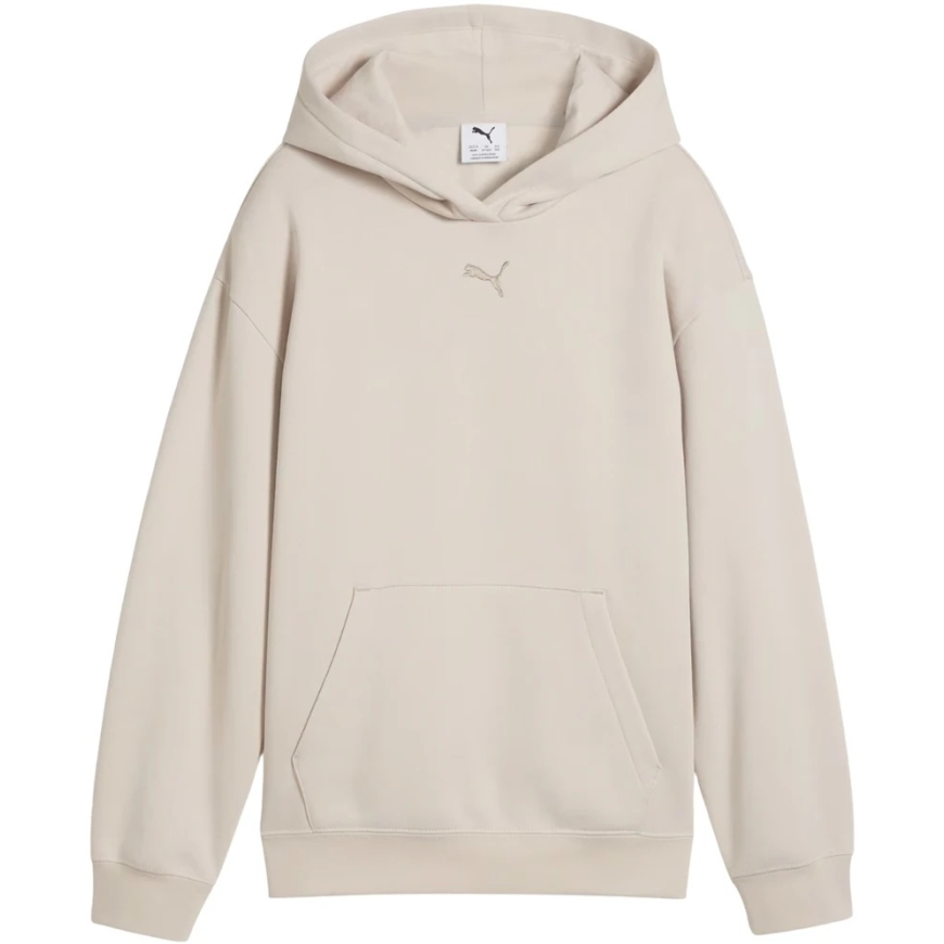 Puma ESS Centered Cat Logo Relaxed kapuutsiga särk lastele liivakarva 692973 82 (116cm) – 2