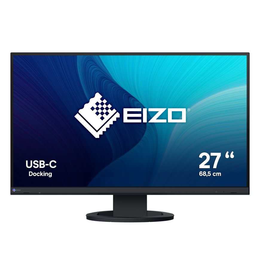 EIZO FlexScan EV2720S-BK monitori 68,6 cm (27") 2560 x 1440 pikseļi Quad HD LCD Melns