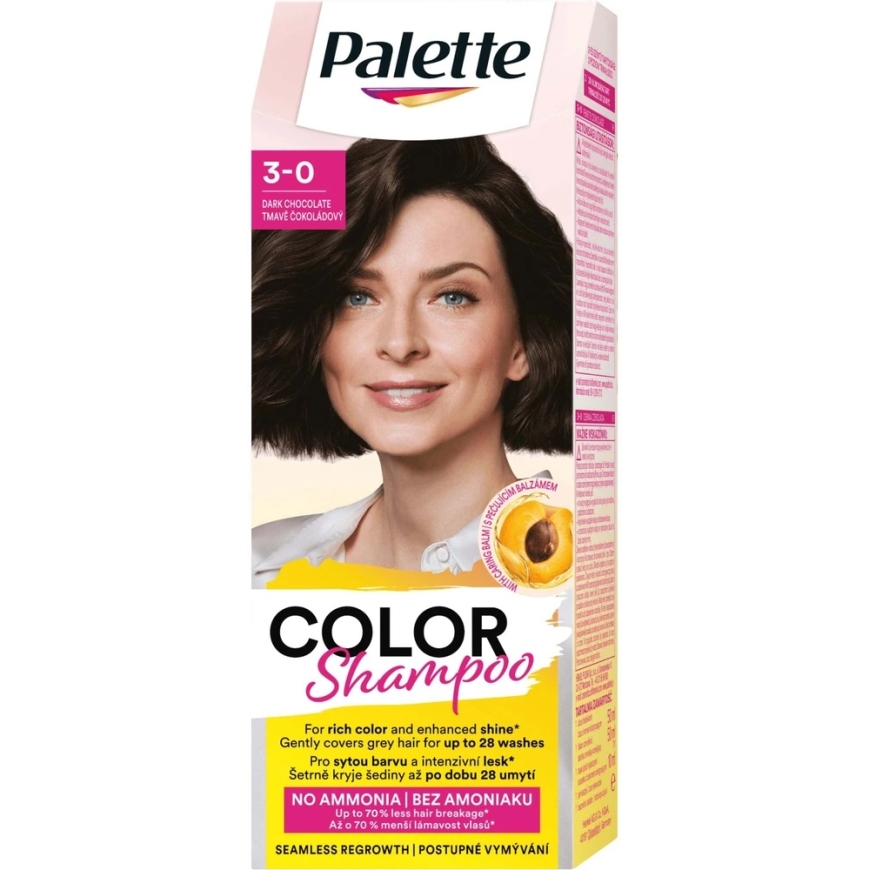 L'Oreal Palette Color Juuksevärvi Šampoon 3-0 Tume šokolaad – 2