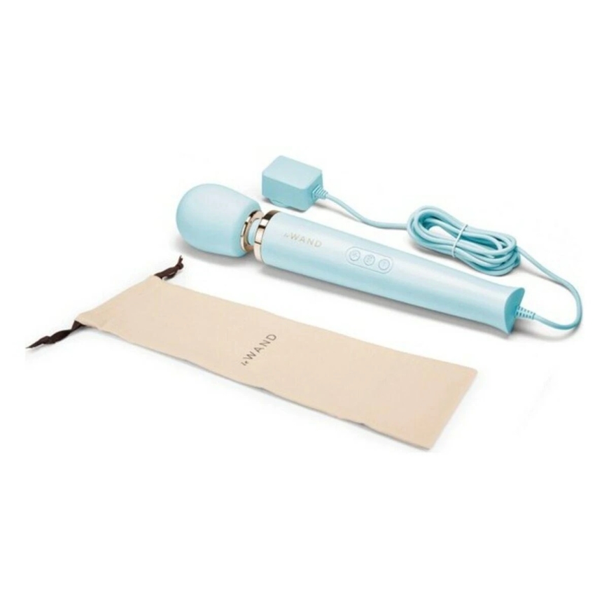 Blue Le Wand – powerful plug-in vibrating massager Sky Blue – 2
