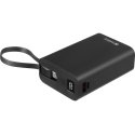 Sandberg Powerbank 20000 PD20W Connect 20000 mAh Must Sandberg Powerbank 20000 PD20W Connect 20000 mAh Must