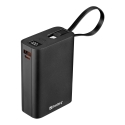 Sandberg Powerbank 20000 PD20W Connect 20000 mAh Must Sandberg Powerbank 20000 PD20W Connect 20000 mAh Must