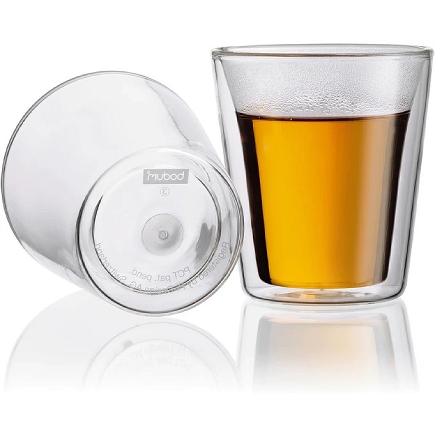 Bodum Divu sienu ēdnīcu glāzes 200 ml 2 gab. Caurspīdīgas – 3
