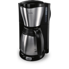 Philips Café Gaia Collection Metalo spalvos kavos aparatas su terminiu ąsočiu