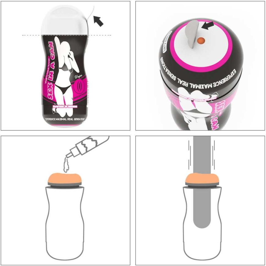 Lovetoy Tiukka emätin joustava masturbaattori – 4