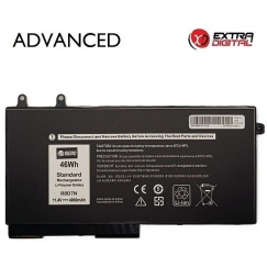 Kannettavan Tietokoneen Akut - Extra Digital R8D7N 4000 mAh 46 Wh Kannettavan Tietokoneen Akut