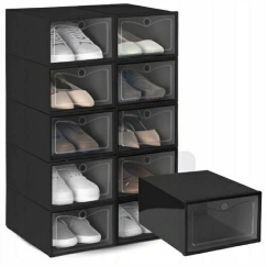 ATL DA603B shoe box organizer 10 pcs black
