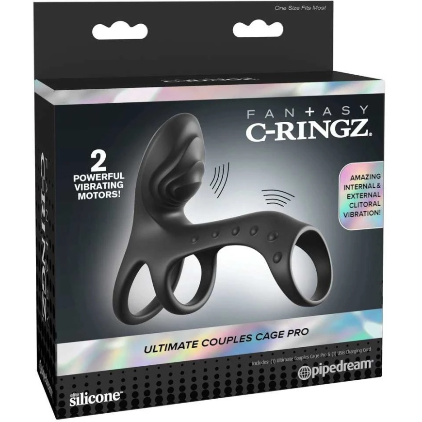 Pipedream FCR Couples Cage Pro Musta