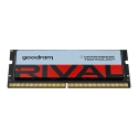 Goodram SODIMM DDR5 16GB 5600MHz CL40 SR RIVAL atminties modulis 1 x 16 GB 5600 MT/s 262-pin SO-DIMM Goodram SODIMM DDR5 16GB 5600MHz CL40 SR RIVAL atminties modulis 1 x 16 GB 5600 MT/s 262-pin SO-DIMM