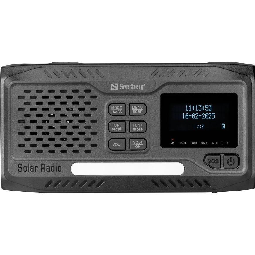 Sandberg 421-17 radio Analoginen & digitaalinen Musta – 2