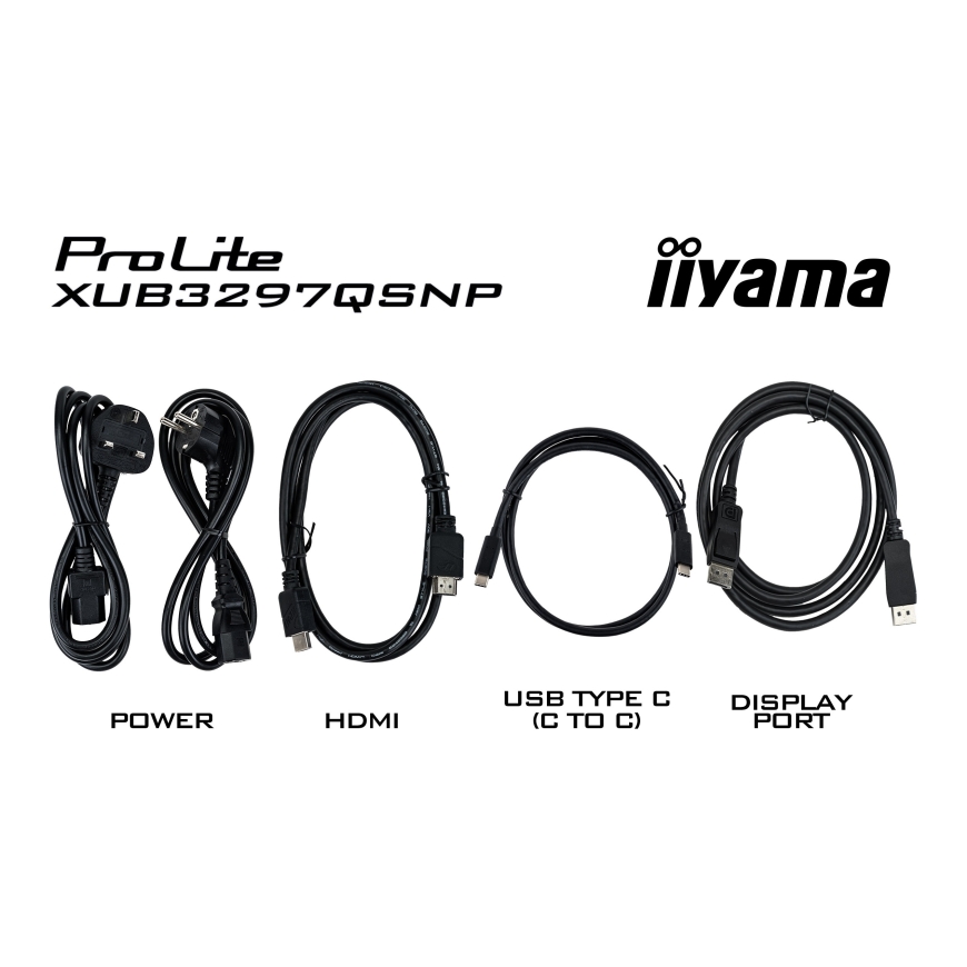 iiyama ProLite XUB3297QSNP-B1 монитор для ПК 81,3 cm (32") 2560 x 1440 пикселей Quad HD LED Черный – 4