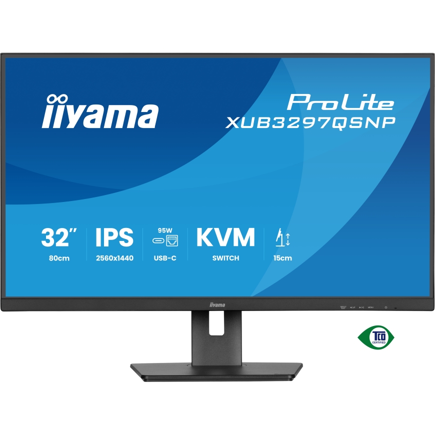 iiyama ProLite XUB3297QSNP-B1 монитор для ПК 81,3 cm (32") 2560 x 1440 пикселей Quad HD LED Черный – 5