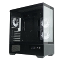 Zalman CHRONIX V2, ATX Mid Tower PC Case, 3 x 120mm ARGB Fans, Black