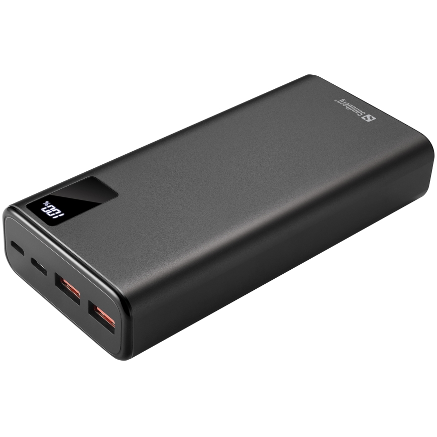 Sandberg 420-59 ārējais akumulators 20000 mAh Melns