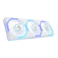 ASUS ROG Eurux GR120 ARGB Fan White Triple Pack Arvuti korpus Ventilaator 12 cm Valge 3 tk