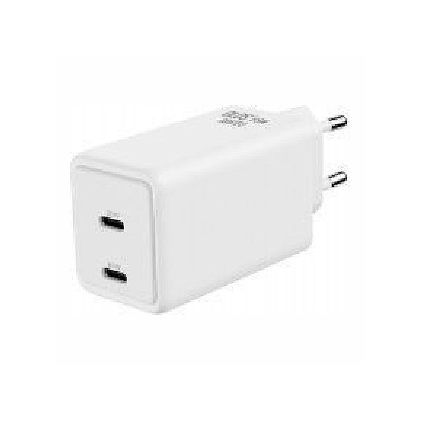 GRATEQ OLOS Sienas lādētājs PD/PPS 2XUSB-C GAN 65W