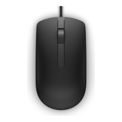 DELL MS116 pele Birojs Abām rokām USB Type-A Optisks 1000 DPI